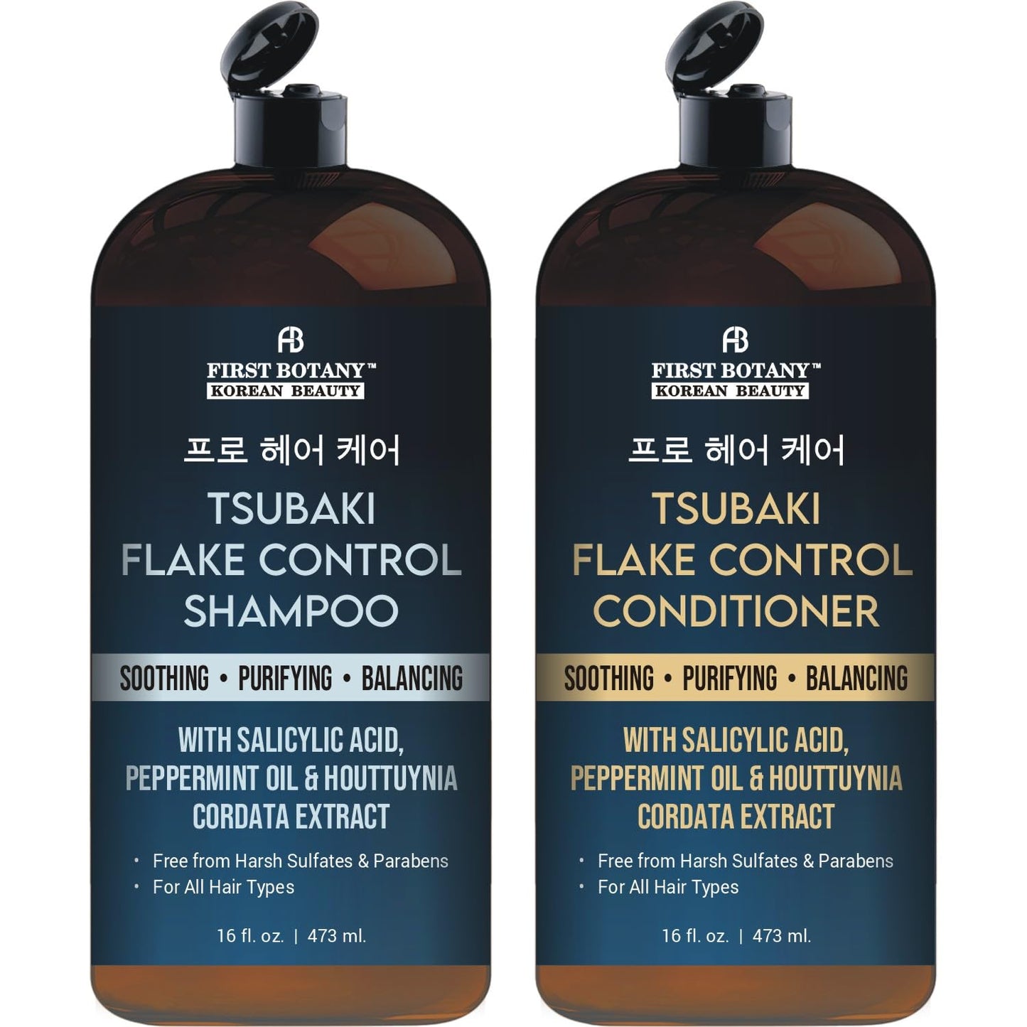 Color Care Shampoo & Conditioner Set - Nourishing Formula with Tsubaki & Quercetin | 16 fl oz