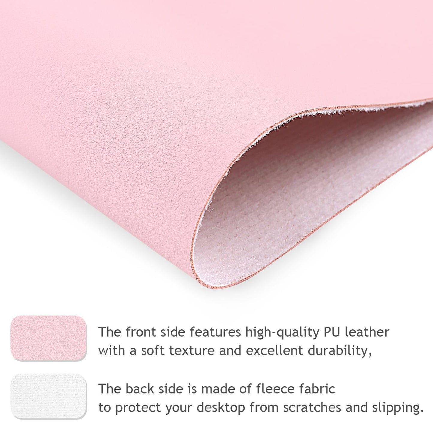 Furtherpretty Nail Mat for Nail Tech, Reusable PU Leather Desk Pad, Foldable Nail Art Table Mat for Home Manicure & Professional Salon, Nail Technician Supplies, Tapete para Mesa de Manicurista