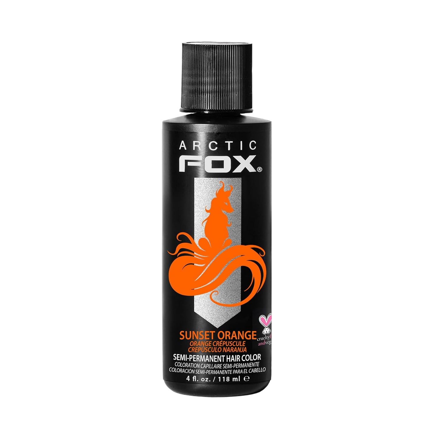 Arctic Fox Semi-Permanent Hair Dye - Vibrant Purple AF Color | Vegan, Ammonia-Free, 4 Fl Oz