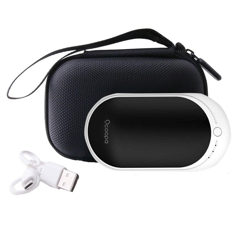 WERJIA Hard Carrying Case for OCOOPA/KARECEL/KAJURY Rechargeable Hand Warmers (black)