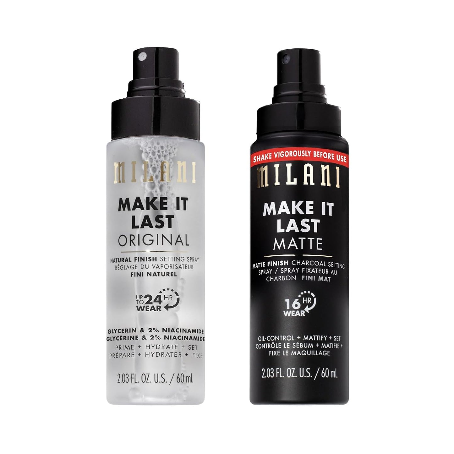 Milani Make It Last Setting Spray & Primer - Hydrating 3-in-1 Formula | 2.03 Fl. Oz