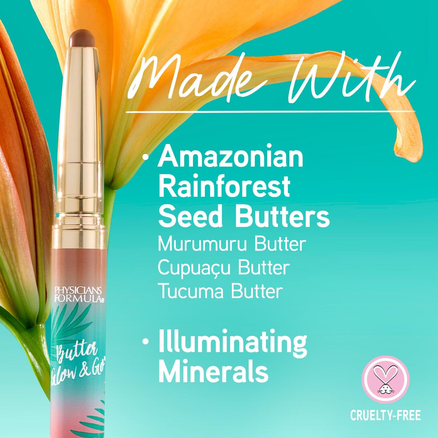 Butter Glow & Go Contour Stick - Easy Application for Instant Definition | Luxuriously Nourishing, Medium to Deep