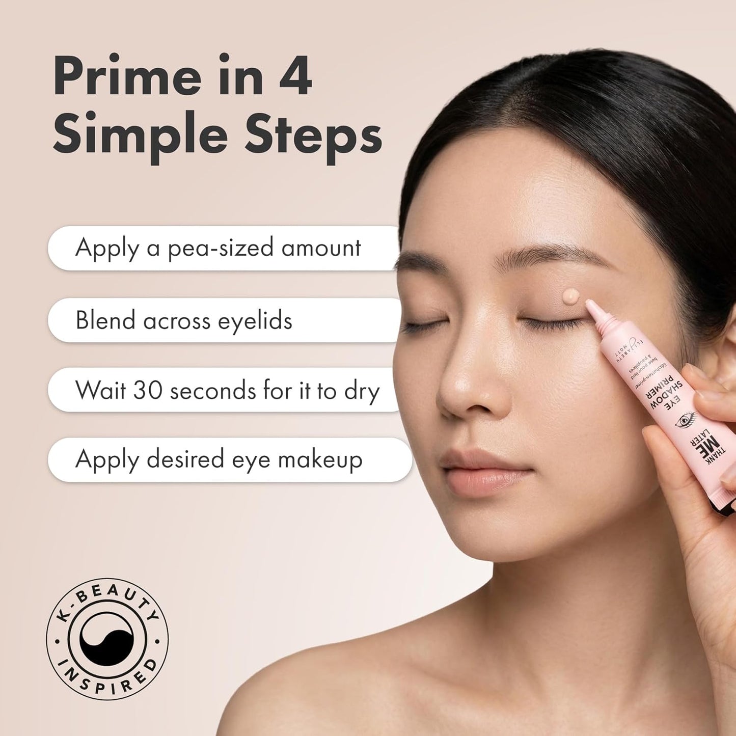 Thank Me Later Eye Primer - Long-Lasting Eyeshadow Base for Oily Lids | Smudge-Proof & Lightweight - 10g