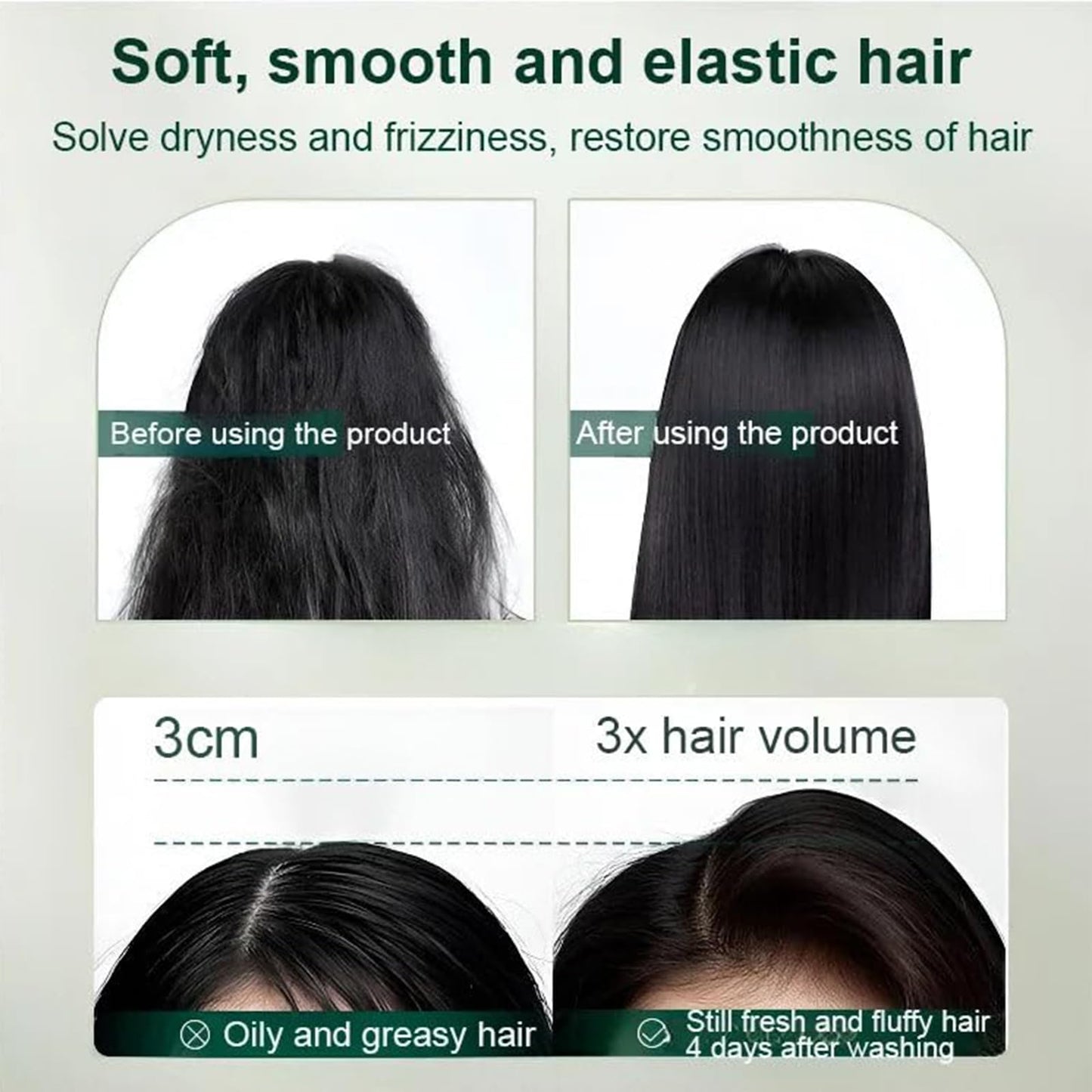 OBRADOYA Polypeptide Keratin Hair Mask for Damaged Hair - Keratin Hair Treatment, Deep Conditioning Hair Mask for Dry Damaged Hair and Growth, Hydrating & Repairing, Mascarilla Para El Cabello (1 PC)