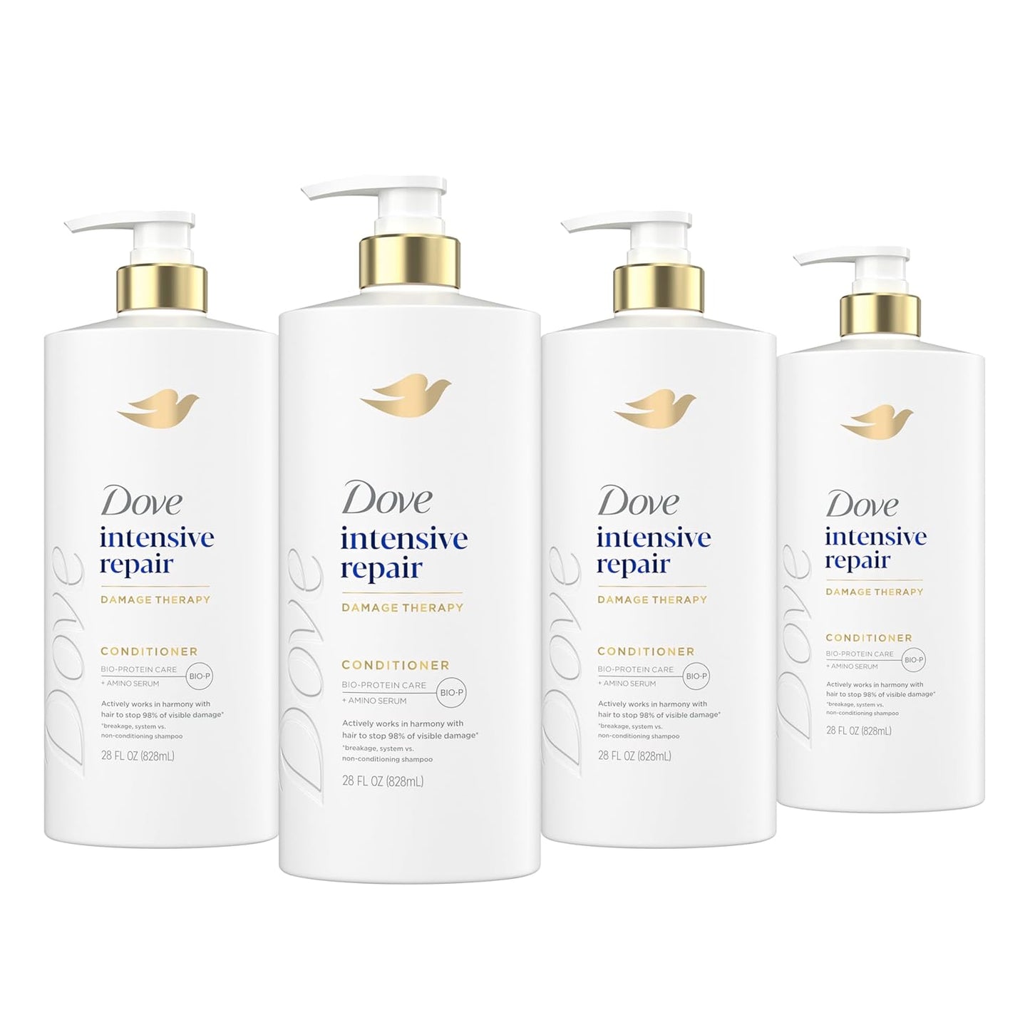 Dove Conditioner - Intensive Repair for Damaged Hair | Bio-Protein Care Technology, 28 Fl Oz