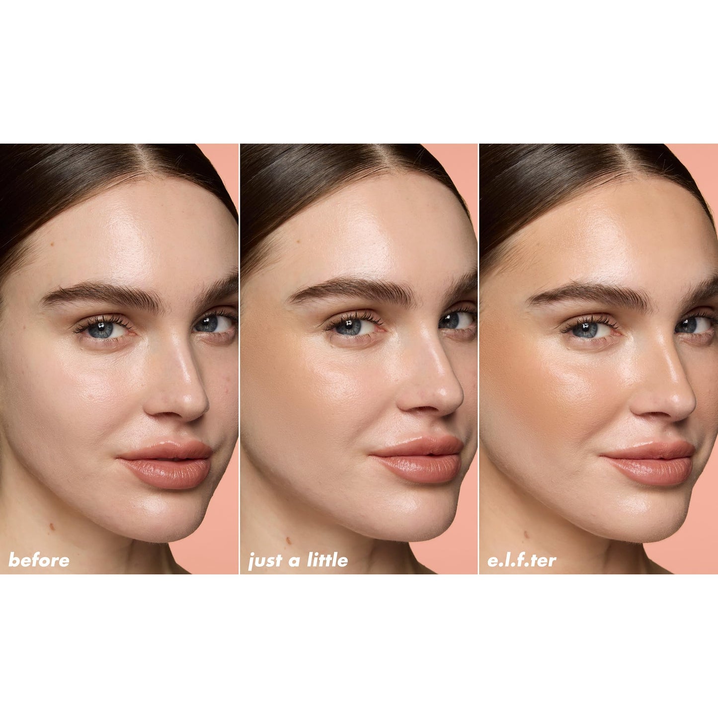 e.l.f. Soft Glam Cream Bronzer Stick, Buildable Cream Bronzer for A Long-Lasting Sculpted Glow & Satin Finish, Twist-Up Design, Vegan & Cruelty-Free, Fair
