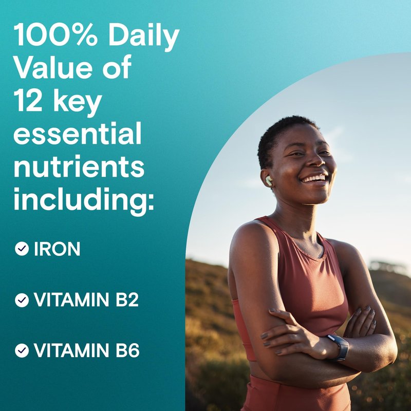A Day Women's Active Metabolism Daily Essential,Multivitamin for Women,Metabolism Support,Vitamins for Women with All 8 B-Vitamins,Vitamin D,Magnesium & More,120 Count (Pack of 2)