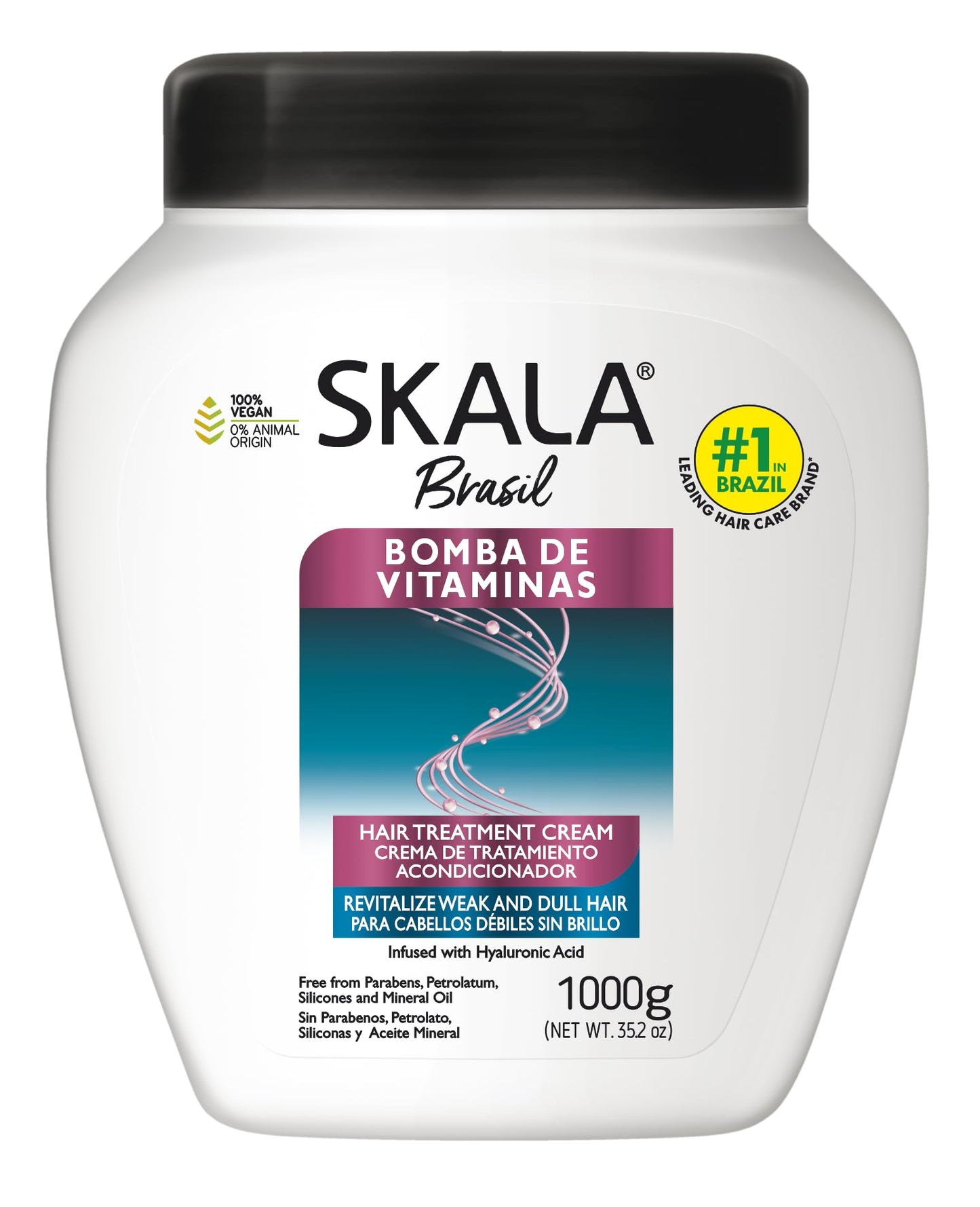 SKALA Brasil Bomba De Vitaminas Hair Treatment Cream - 35.2 Ounce