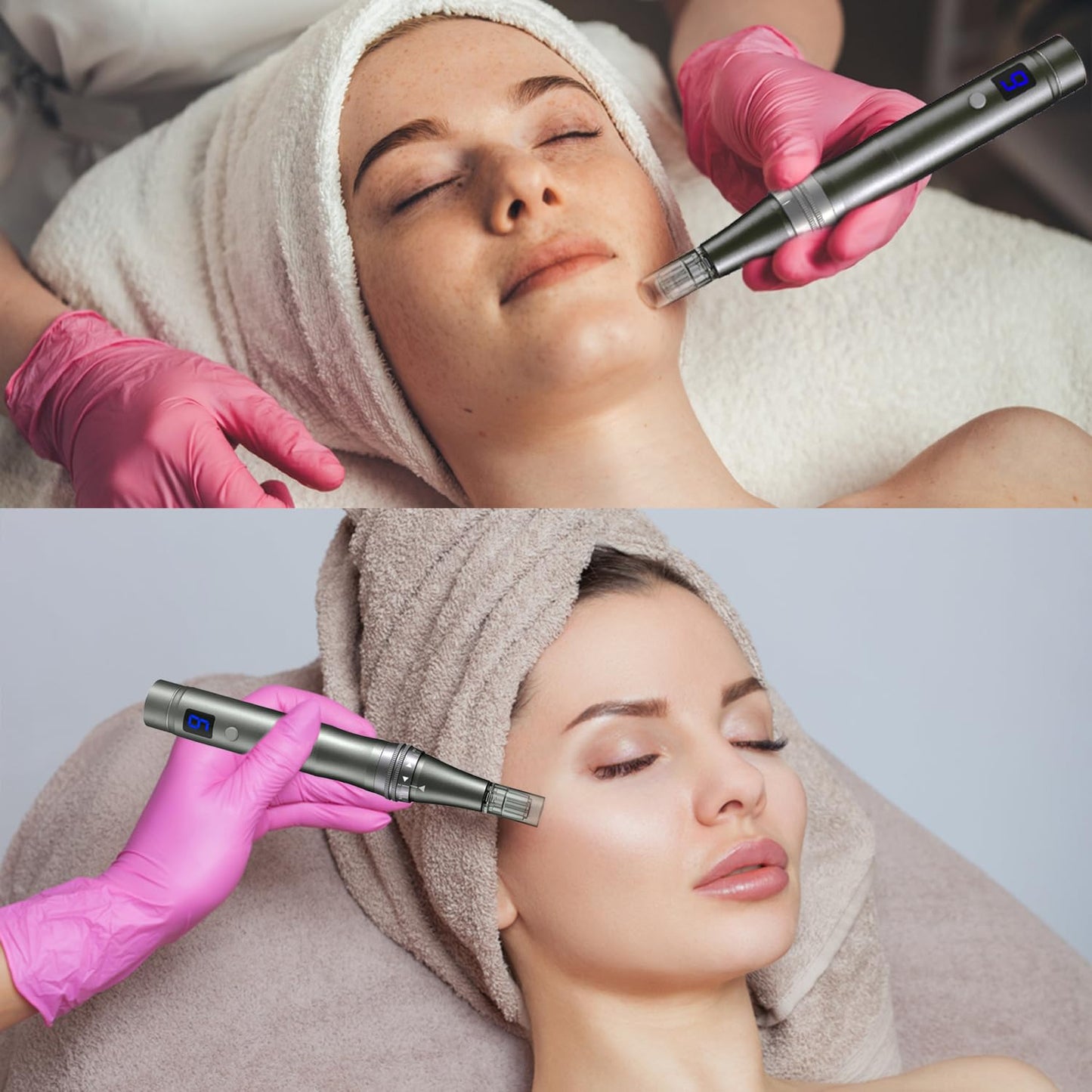 Microneedling Derma Roller Pen - 0.25mm Skin Care Tool for Home Use | Ideal for Men & Women