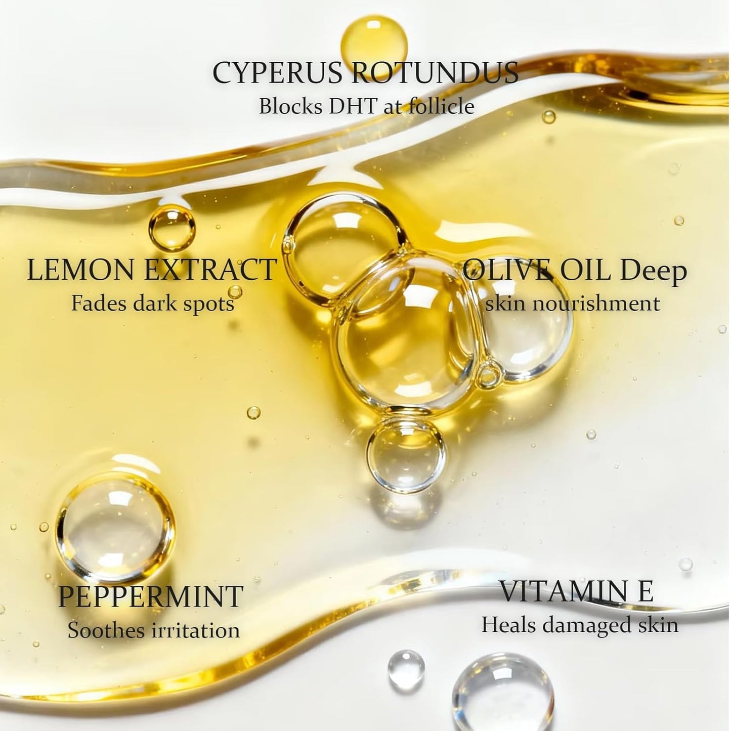 Deuiosna 2pcs Renovia Cyperus Rotundus Oil, Cyperus Rotundus Oil For Hair Removal, Moisturizes and Soothes, Smooths Skin, Suitable for All Skin Types.