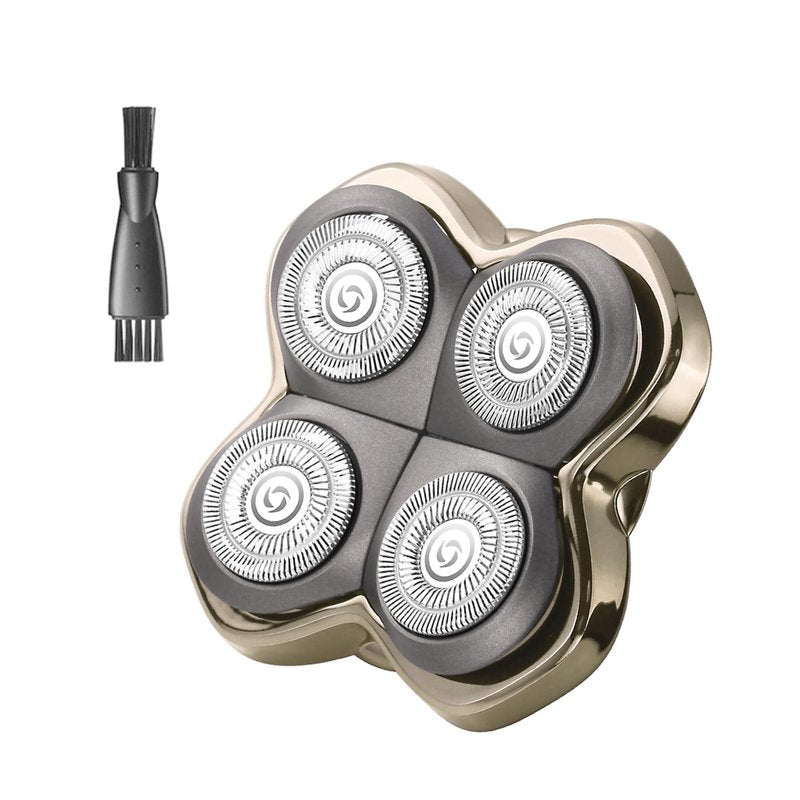FUHKQE Pro 4 Shaver Replacement Heads，Shaver Blade for Wet & Dry Shaving