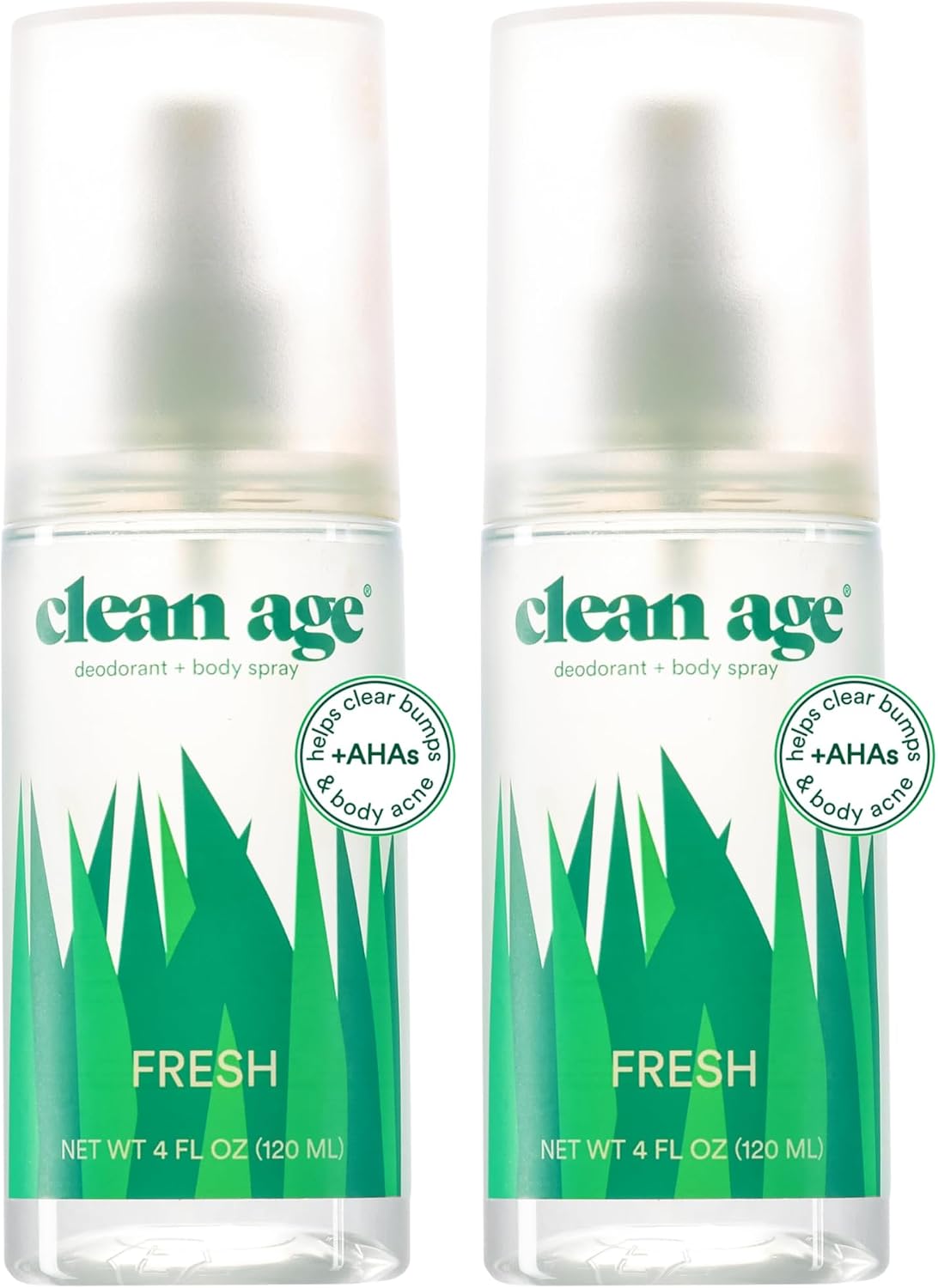 Aluminum-Free Deodorant & Body Spray - Waves 4oz | Clean Formula for Teens with AHA for Body Acne
