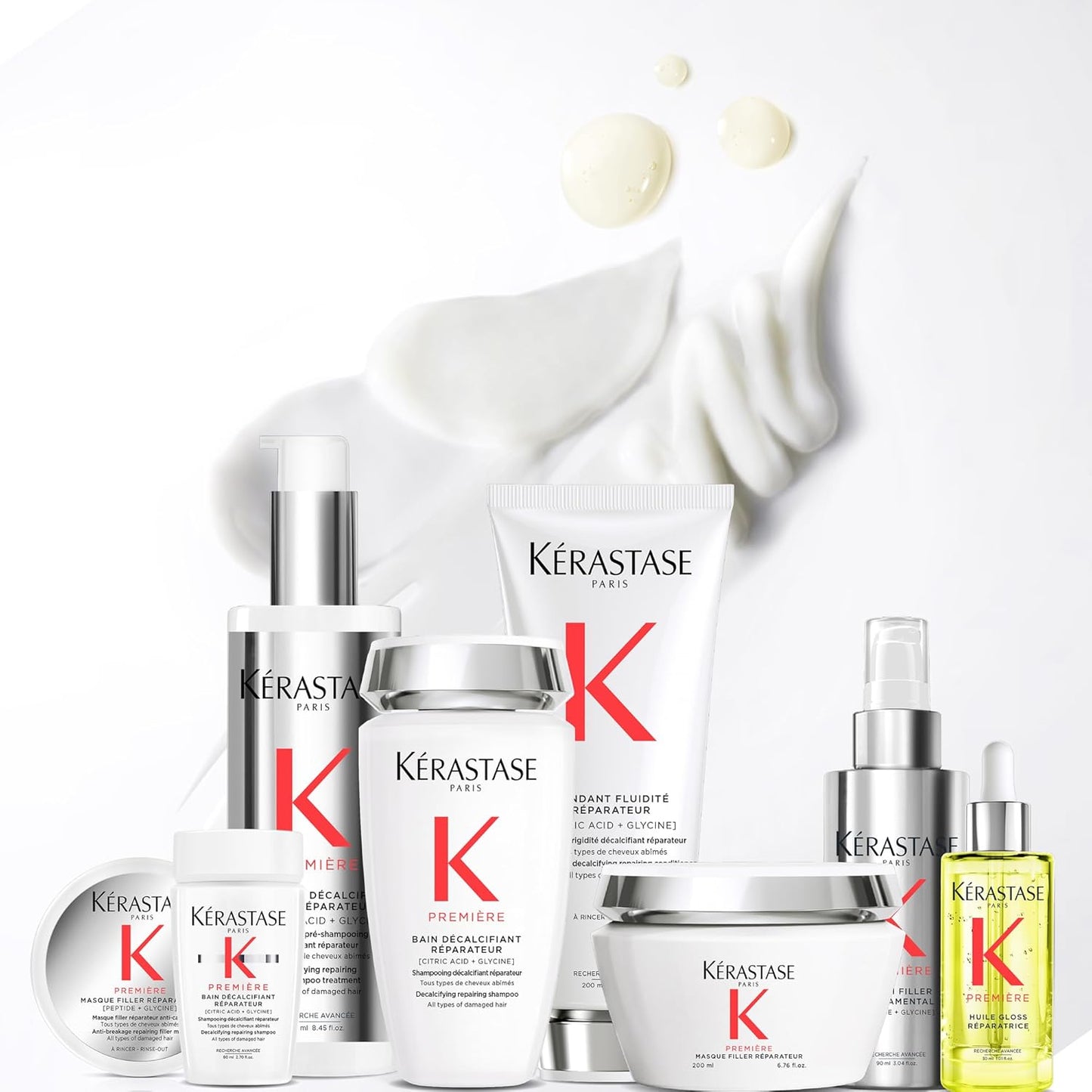Kerastase Pre-Shampoo Treatment - Dual-Action for Stronger Hair, Repairs Damage & Reduces Breakage | 8.5 oz
