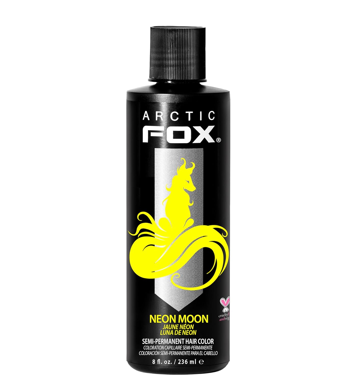 Arctic Fox Semi-Permanent Hair Dye - Vibrant Purple AF Color | Vegan, Ammonia-Free, 4 Fl Oz