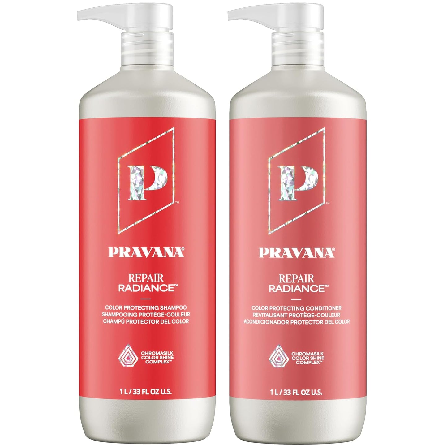 Pravana Repair Radiance Shampoo - Strengthens & Restores Damaged Hair | Reduces Breakage & Enhances Shine | Vegan, Paraben-Free