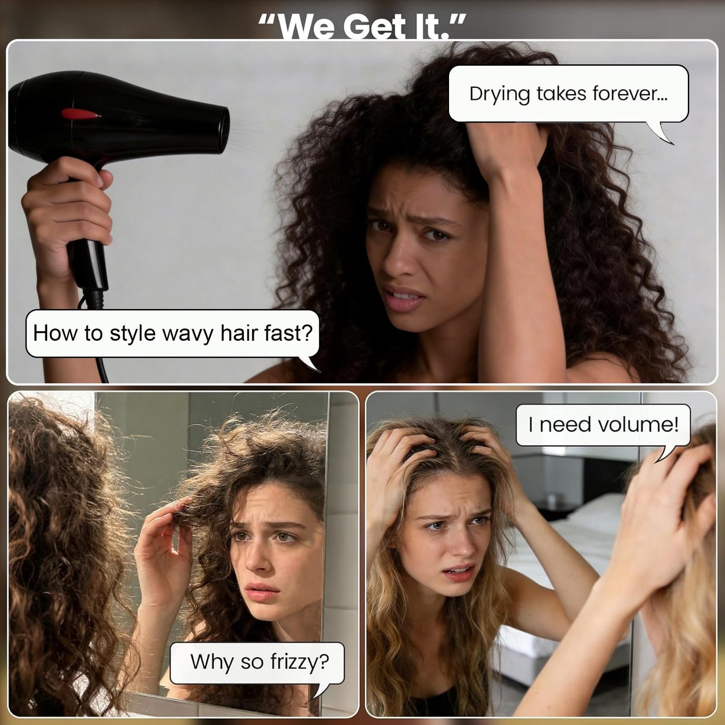 Large 6.5inch Diffuser Attachment for Dyson Airwrap i.d. HS01/HS05/HS08 - Fast-Drying & Enhanced Curl Definition, Heat Resistant Hair Diffuser Nozzle Compatible with Dyson Airwrap Diffuser