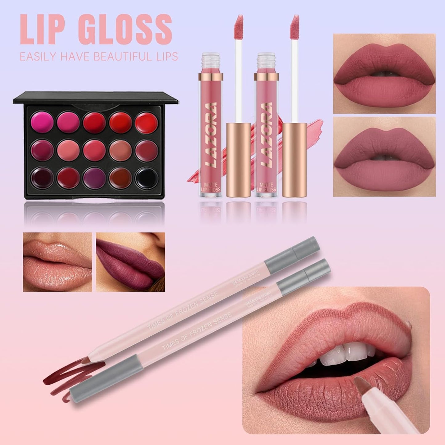 Makeup Sets for Teens - Travel-Friendly Kits for Beginners | Perfect Gift for Teen Girls