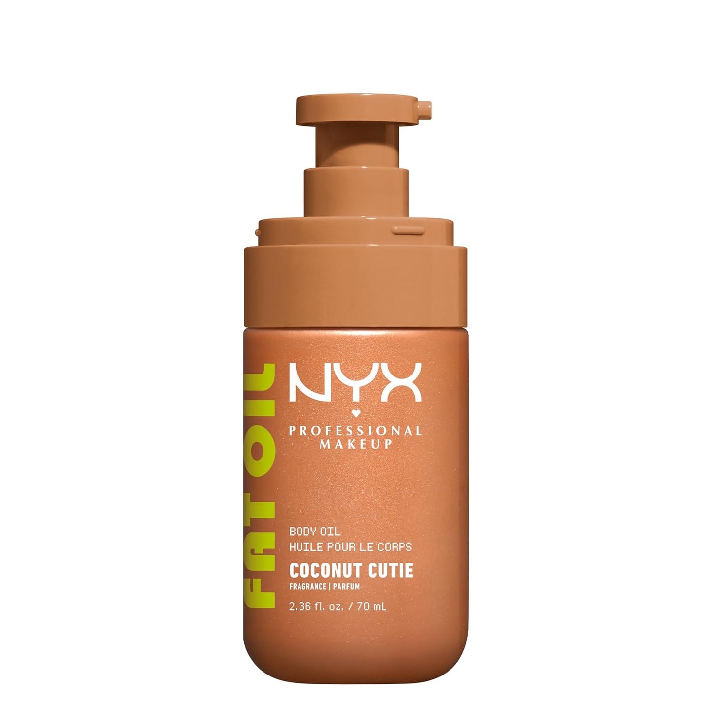 Fat Oil Body Oil - Coconut Scented Moisturizer with Vitamin E | 24HR Hydration & Glowing Skin
