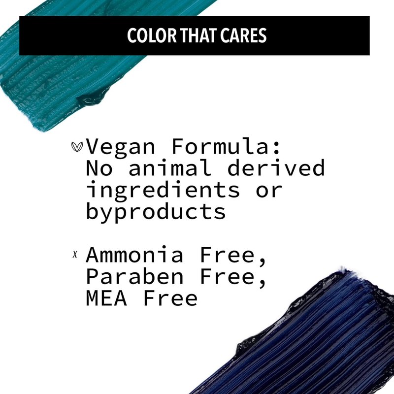Pulp Riot Semi-Permanent Hair Color - Blue Tux | Light Blue with Violet Undertones, Vegan, 4oz Tube