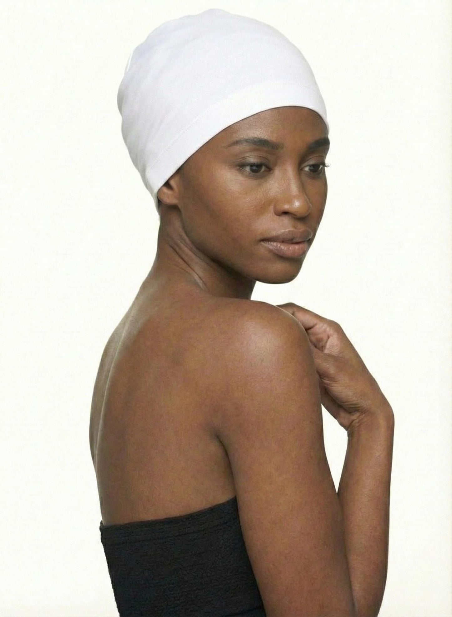 DONNA Real Fit Spandex Cap Headband Wig Human Hair, Wig Cap for Women