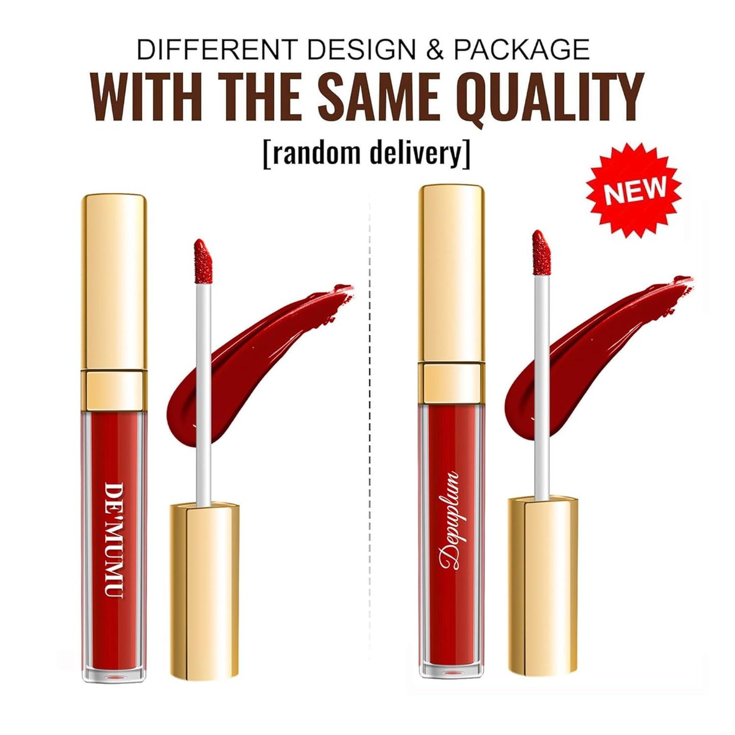 Nude Red Matte Lipstick - SuperStay Long-Lasting, Smudgeproof & Transferproof | Cruelty-Free Liquid Lip Color