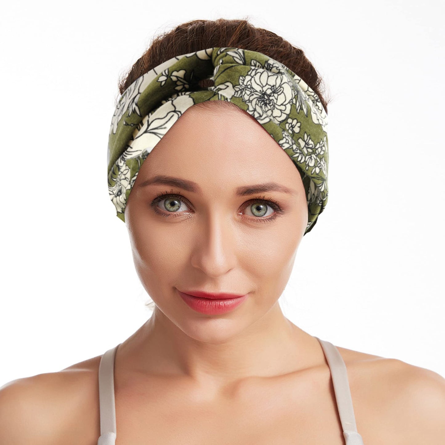 STGDAK Boho Headbands For Women Fashion Criss Cross Hair Bands Stretch Turban Knot Head Bands Yoga Running Sweatband Elastic Headband Stylish Wrap Headbands Hair Accessories for Teen Girls 4 Pack