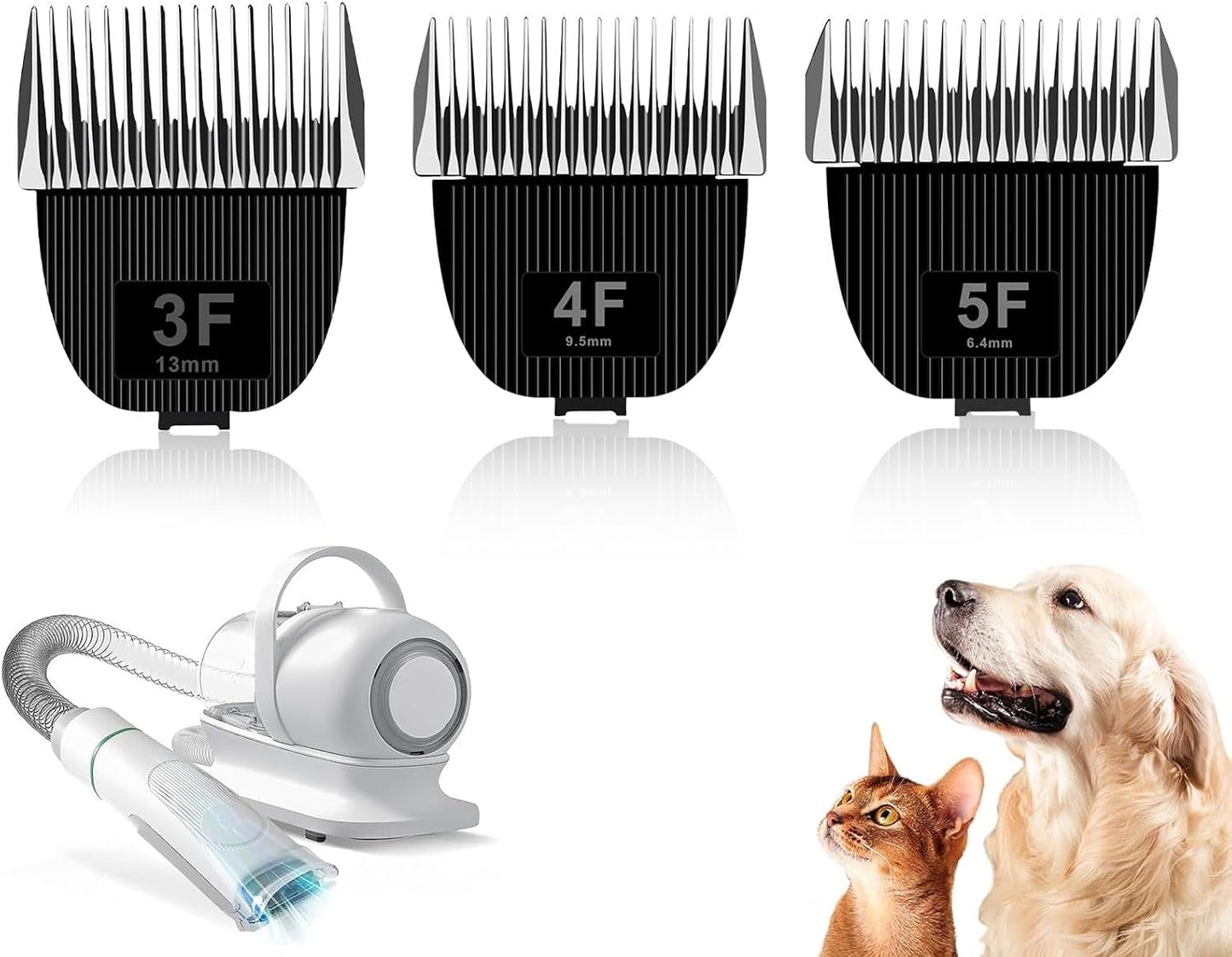Replacement Blade for Nebot P1 Pro Pet Grooming Kit - 5F Cut Length 1/4” (6.3mm) | 2 Pack