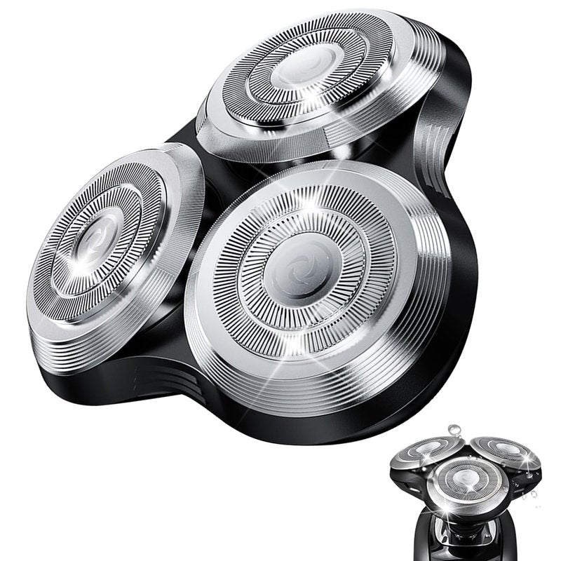 SH90 Replacement Rotary Heads Compatible with Philips Norelco Shavers Series 9000,Replacement Shaver Head with Upgrade Double-Layer Precision Blades for Men's Shaving,1 Pack
