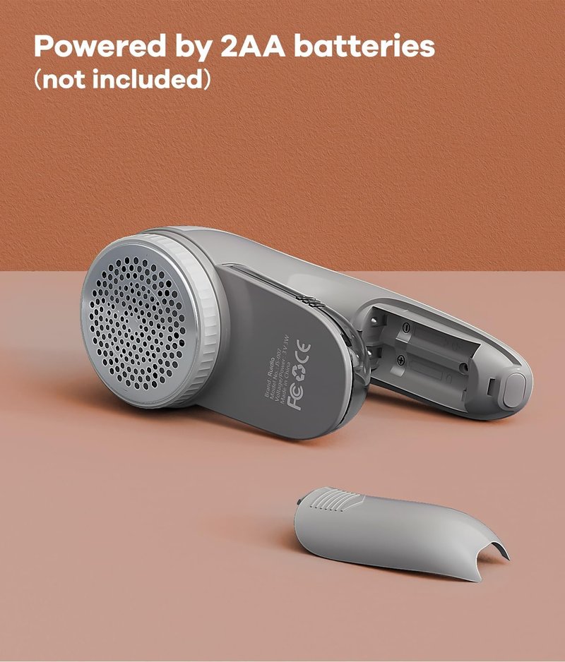 Lint Remover, Sweater Shaver with 6-Leaf Blades & Safety Lock, Fabric Shaver for Clothes and Furniture, Fabric Shaver Lint Shaver 4 Times Efficiency to Remove Pilling