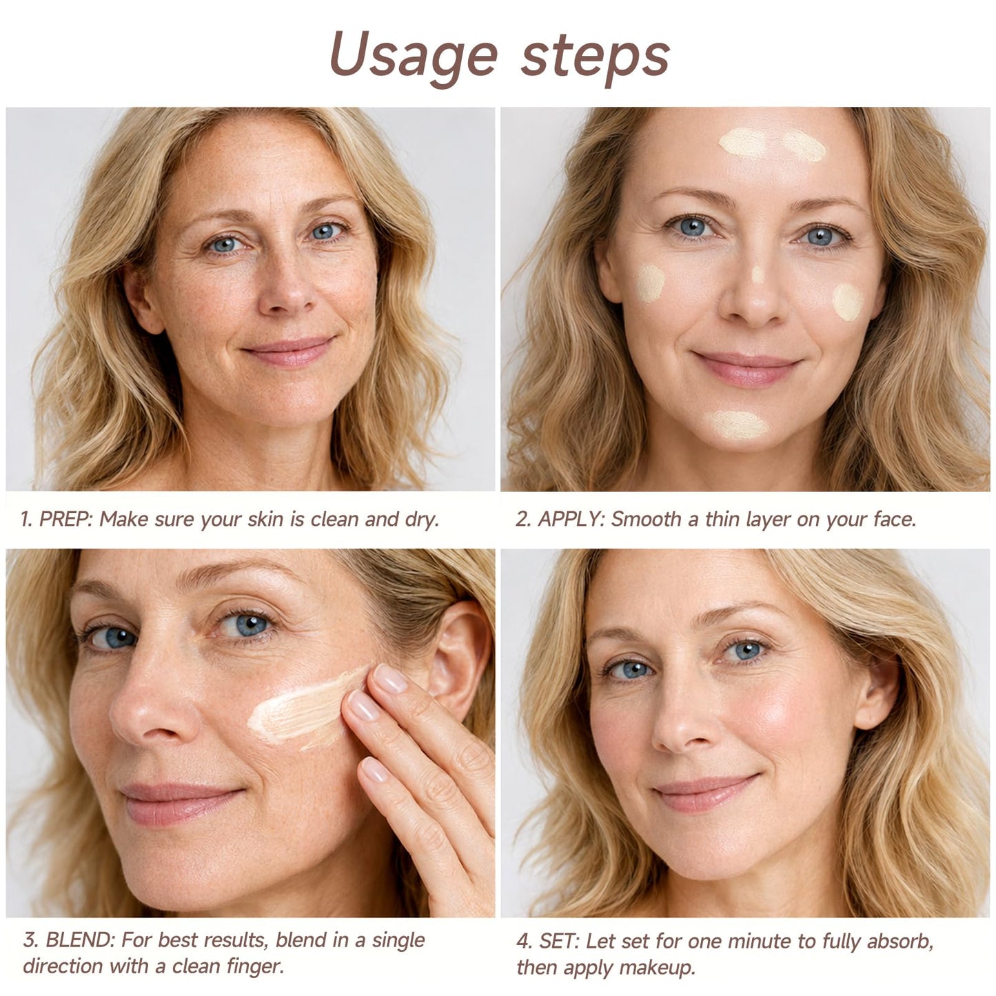 MISS SEASON Glow Velvet Face Primer for Face Before Makeup, Hydrating Primer Face Makeup Primer for Face, Hyaluronic Acid & Niacinamide, Long Lasting Oil Control Pore Blurring Primer for Mature Skin