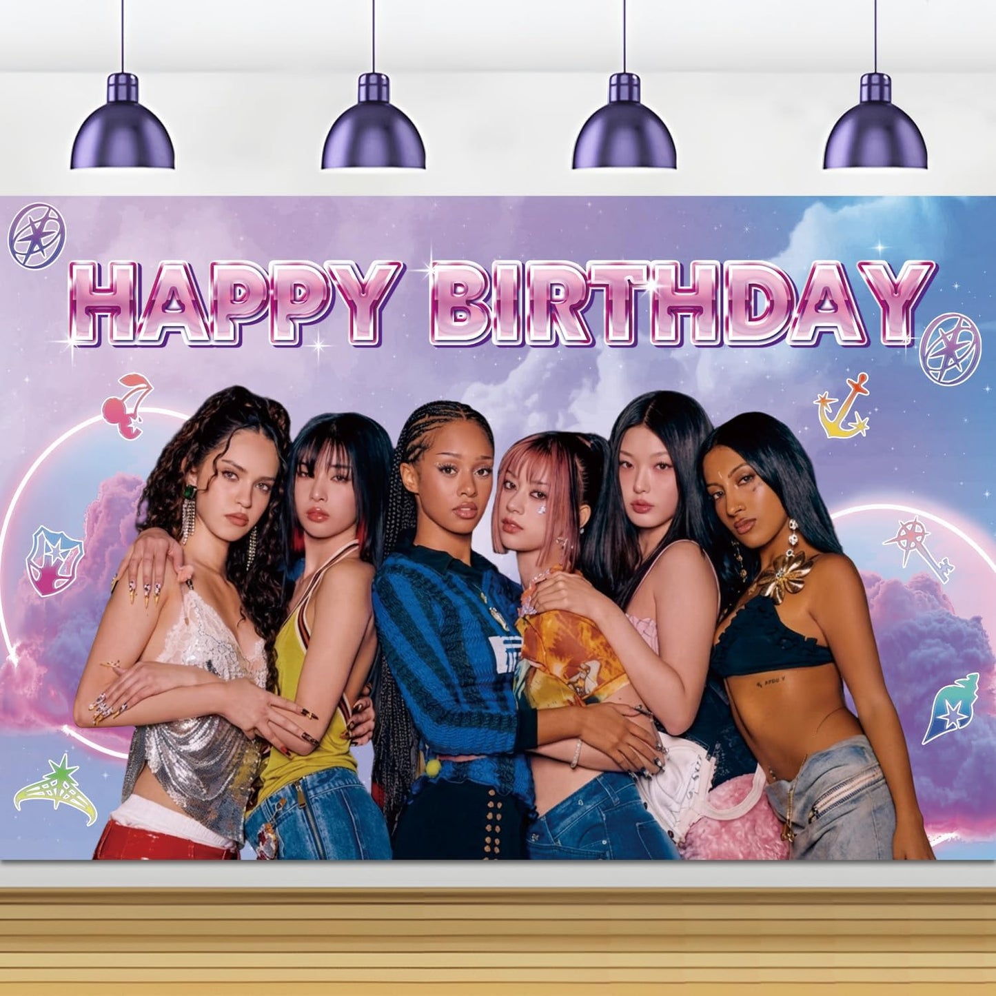 Birthday Decorations Banner - Music Theme Backdrop 5x3Ft | Perfect for Photo Booths & Celebrations