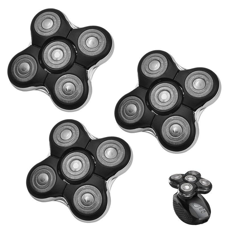 Balder Pro Replacement Head Compatible with Remington Balder Pro Head XR7000 XR1500 XR1501,5 Dual Track Shaver Heads Compatible with Remington Shaver Replacement Blade,3 Pack