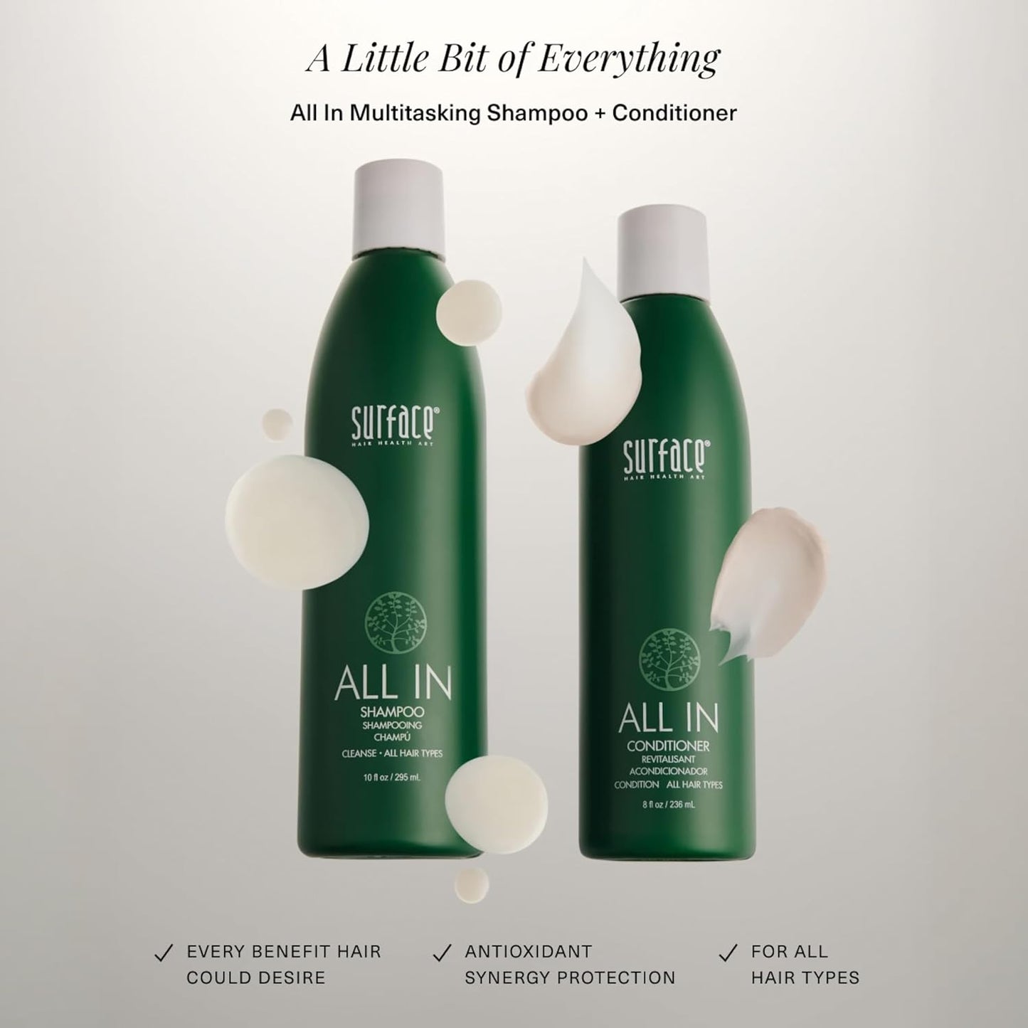 All-In-One Hair Conditioner - Nourishing Formula for Healthy, Hydrated Hair | 8 oz