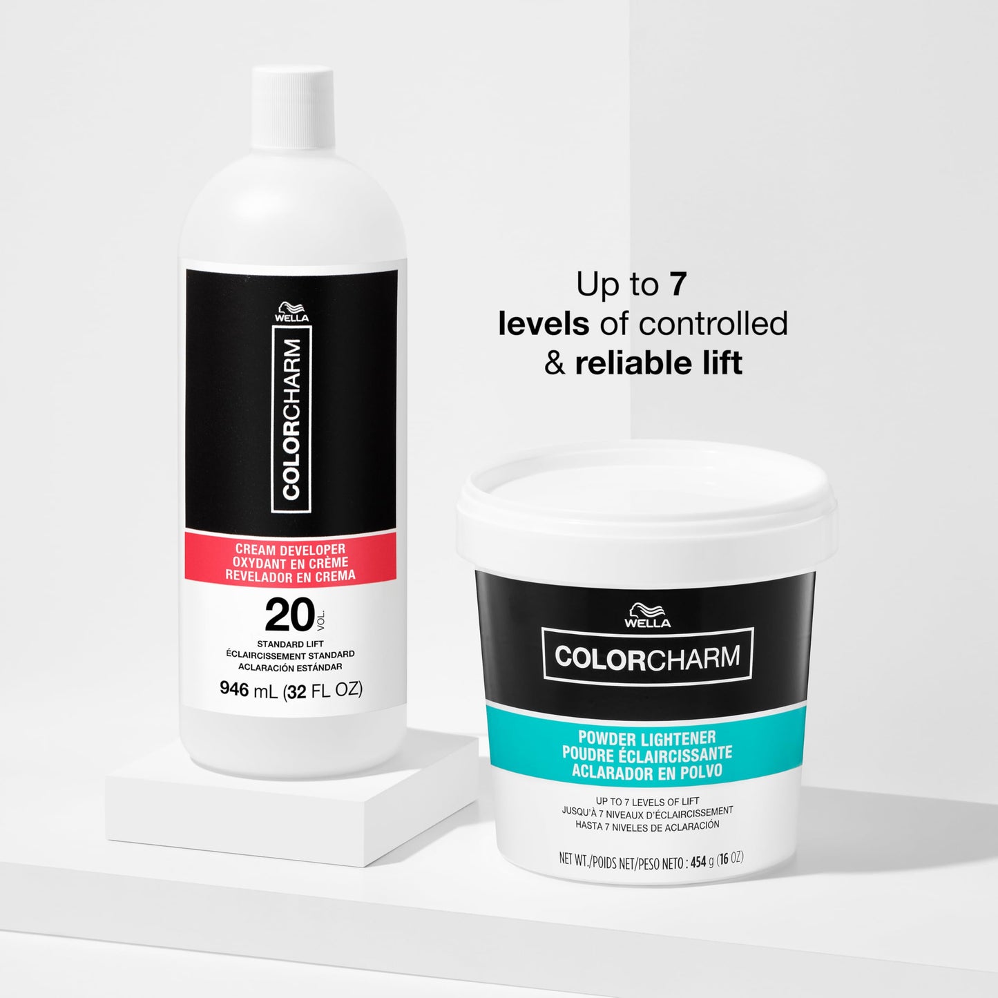 COLORCHARM Cream Hair Color Developer | 20 Volume | For Optimal Gray Blending and Rich Multi-Dimensional End Results | 4 Fl Oz
