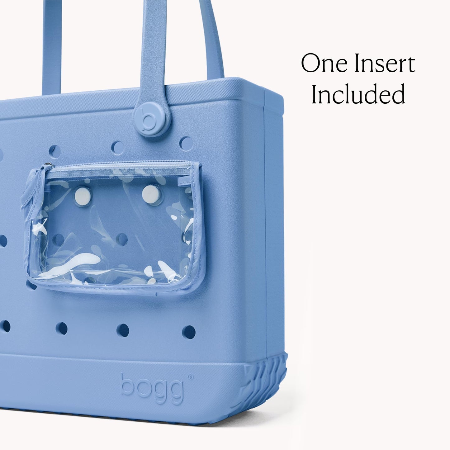 BOGG BAG Medium Tote – 15” x 12.5” x 5” – Durable, Washable, Tip-proof – Beach, Pool, Boat, Work, Sports (Carolina on My Mind)