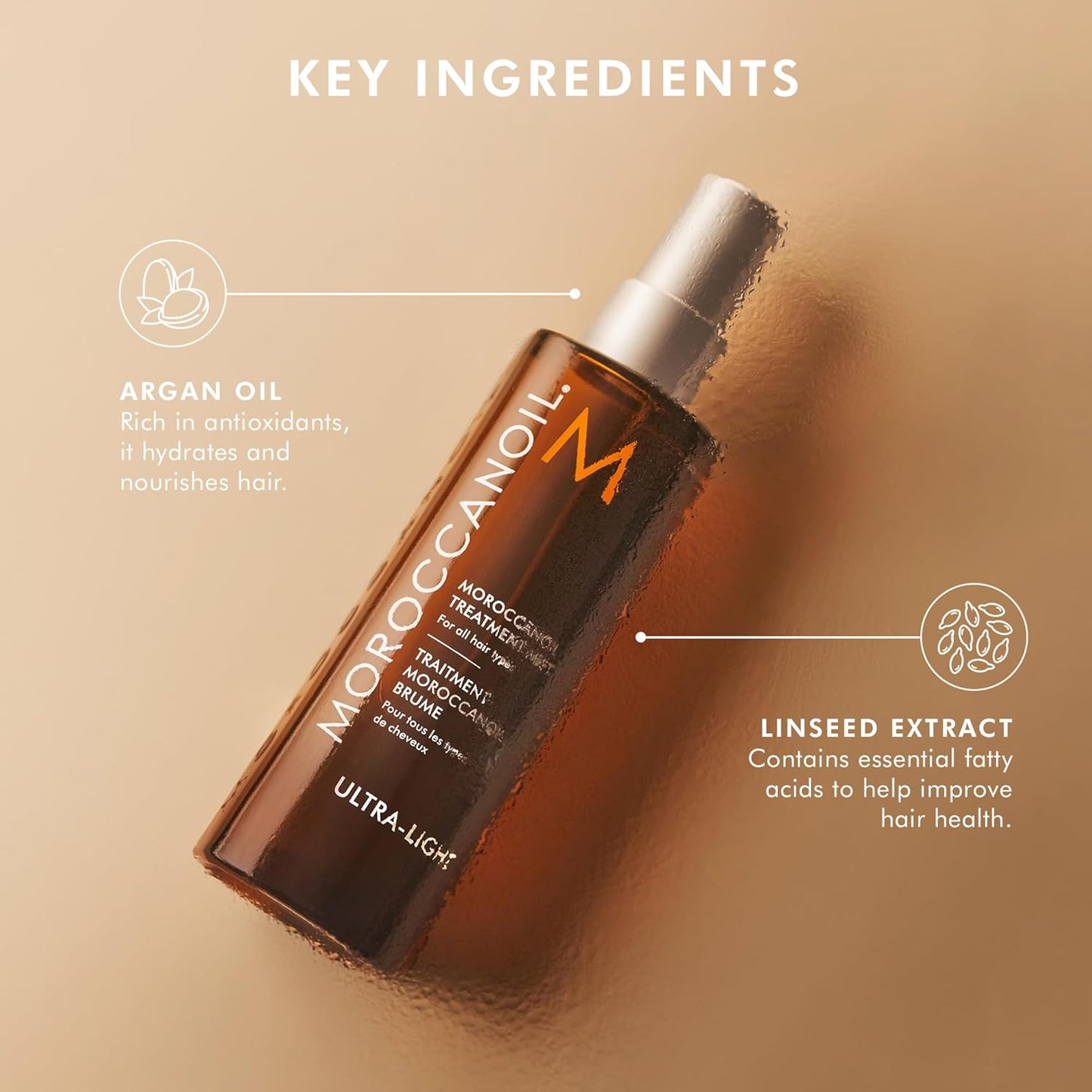 Moroccanoil Treatment | Nourishing Hair Oil Mist for Smooth, Shiny Locks