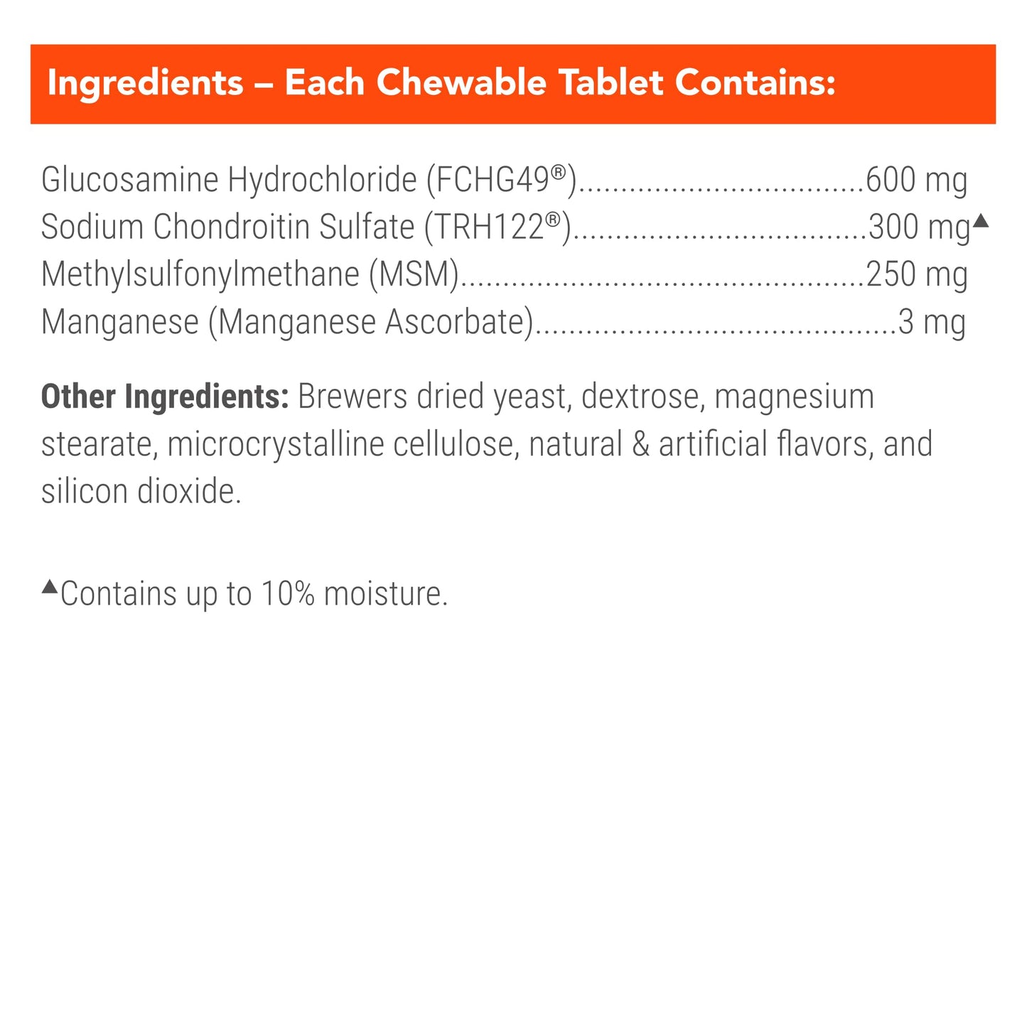 Nutramax Cosequin Joint Supplement for Dogs, Chewable Tablets, 132ct