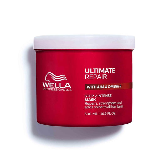 Wella Professionals Ultimate Repair Mask for Damaged Hair - Strengthens & Smooths with AHA & Omega-9 | All Hair Types