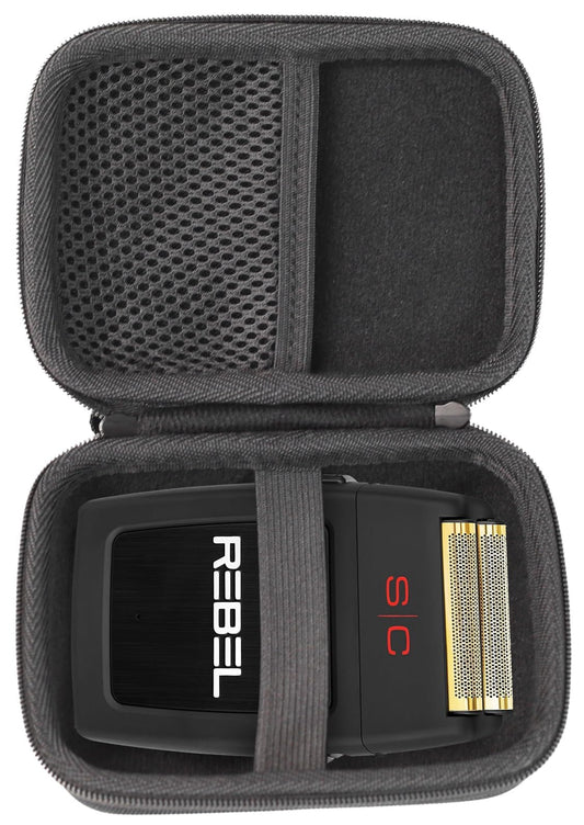 BuerHaton Protective Travel Case Compatible with StyleCraft SC Rebel Professional Electric Men's Cordless Double Foil Shaver（ Only Case）