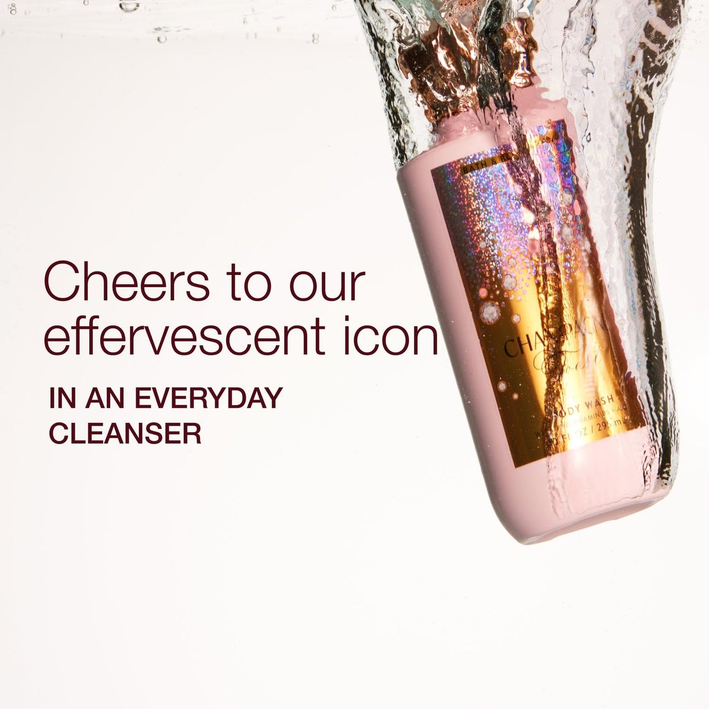 Bath & Body Works Champagne Toast Body Wash, Nourishing Cleanser with Pro-Vitamin B5 & Aloe, Bubbly Champagne & Sparkling Berry Scent, Gentle for Daily Use, 10 fl oz - 2 Pack