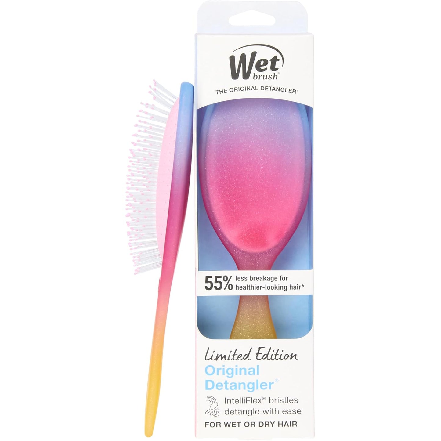 Wet Brush Original Detangler - Ultra-Soft IntelliFlex Bristles for All Hair Types | Limited Edition Bronze
