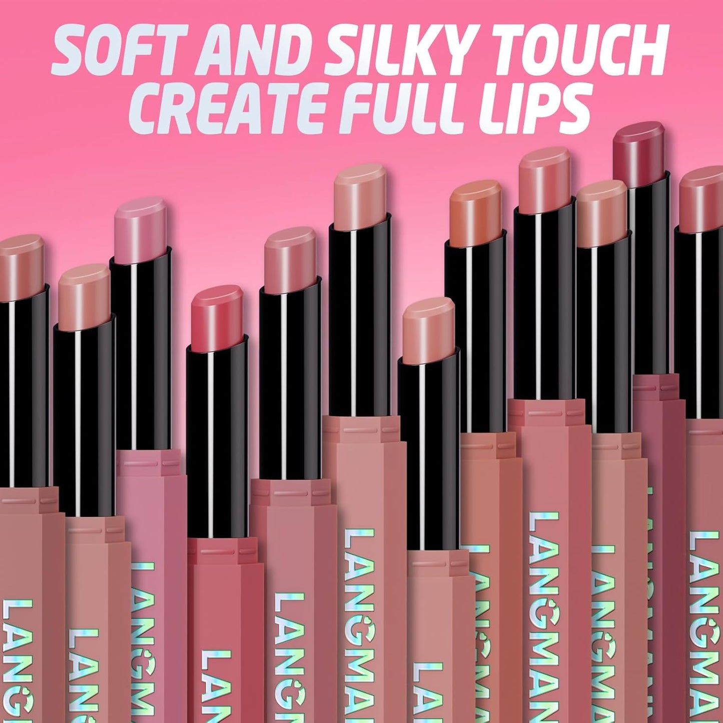 10Pcs Velvet Matte Lipstick Set - High Pigment, Long-Lasting, Waterproof | Soft Dark Nude Shades for Women