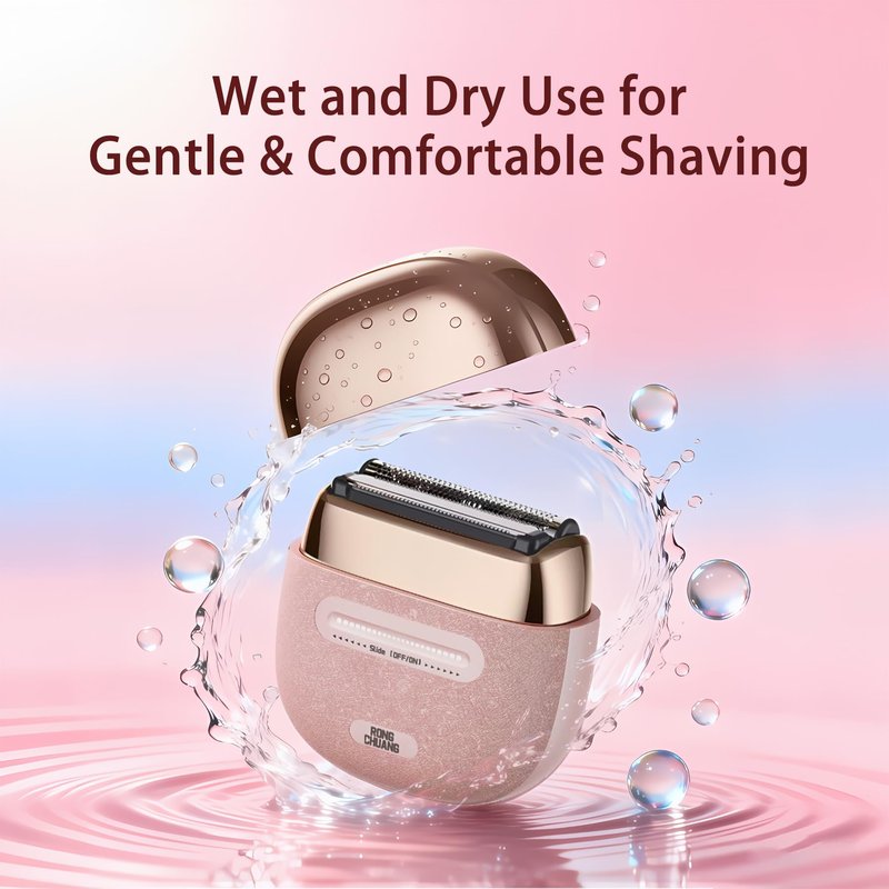 Electric Razors for Women – Cordless Rechargeable Foil Shaver & Precision Body Trimmer Shaver for Bikini Line, Face, Underarms, Legs, Arms, Lips, Ideal for Travel-Friendly & Home Compatible
