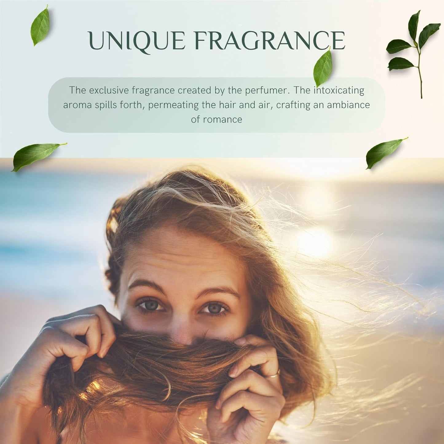 Hair Perfume for Women - Lightweight Summer Fragrance Mist | Hydrating Argan Oil & Keratin Spray (Vanilla Cocoa) 2.7 fl oz