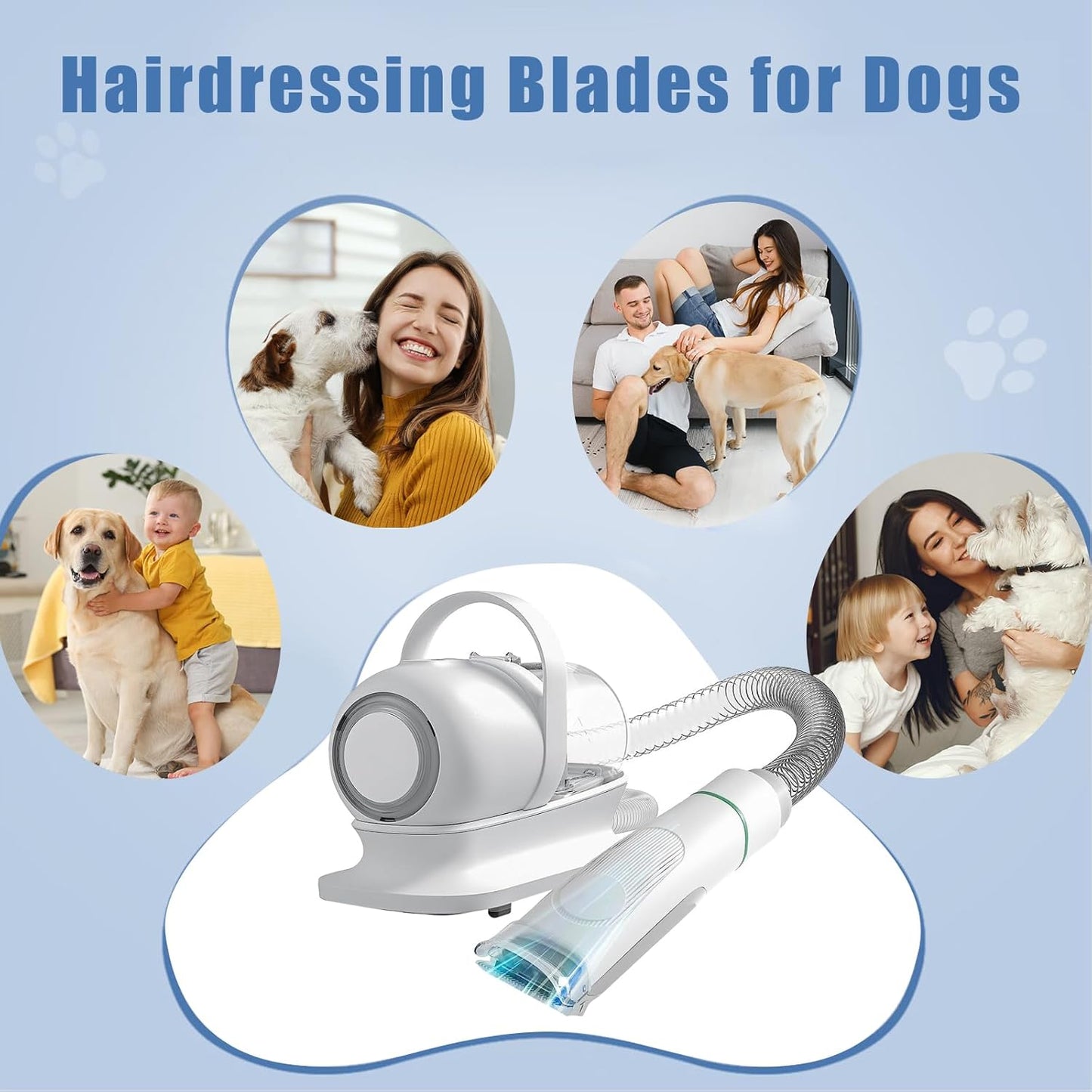 Replacement Blade for Nebot P1 Pro Pet Grooming Kit - Ceramic & Stainless Steel | Size 7F, Cut Length 1/8" (3.2mm)