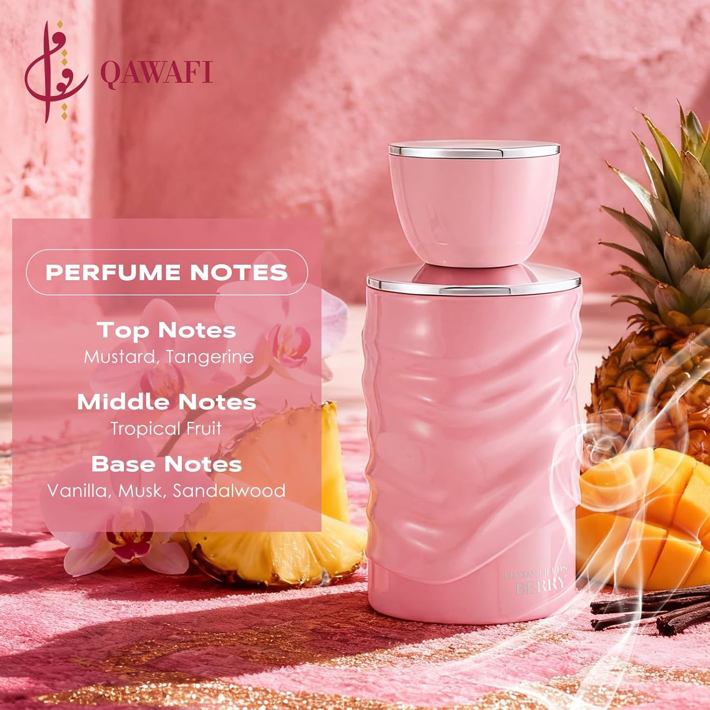 Elysian Fields Eau de Parfum for Women - Long-Lasting Berry & Vanilla Fragrance | 3.40 Ounce / 100 ml