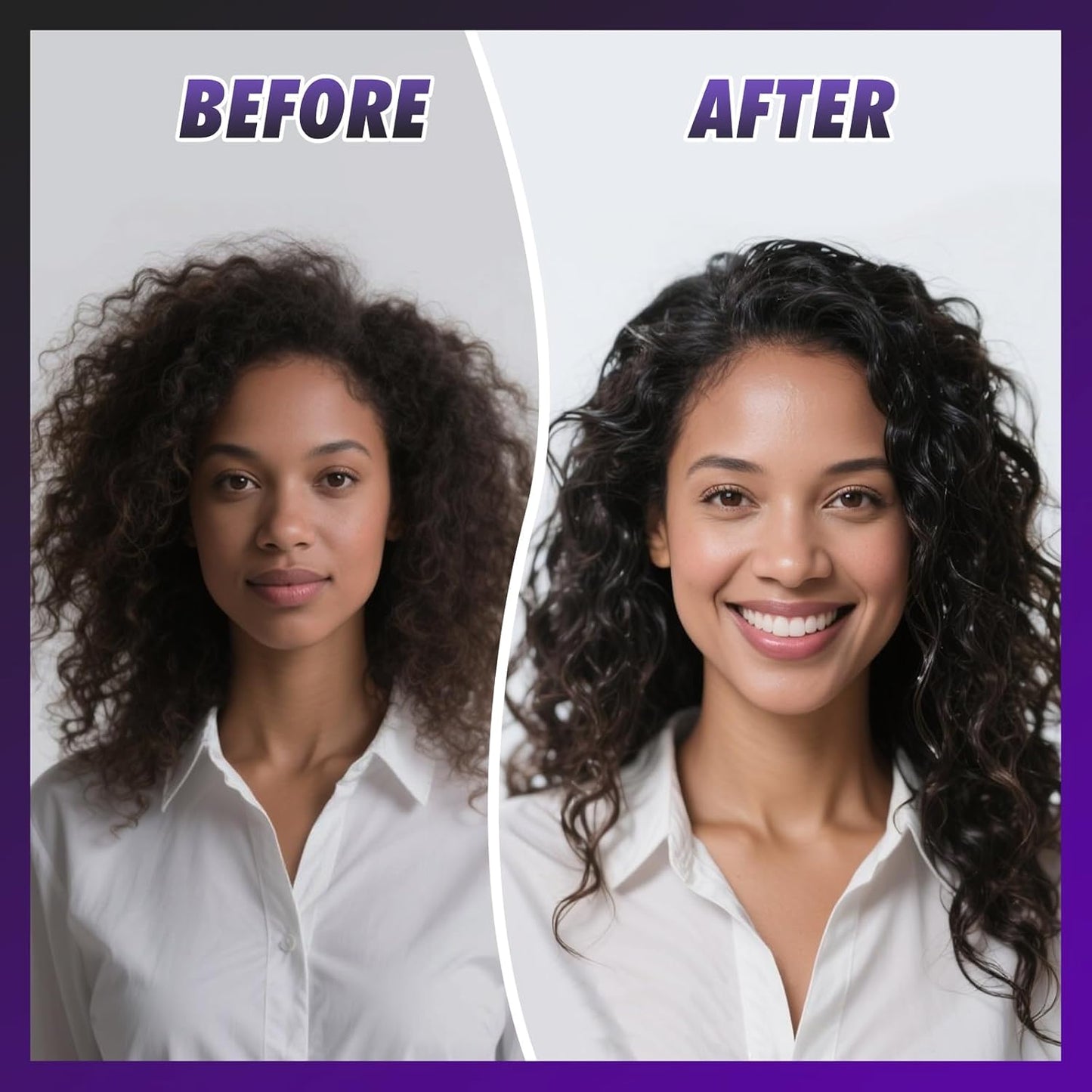 Curl Defining Vented Hair Brush - Effortlessly Detangles & Shapes | Ideal for All Hair Types, Reduces Frizz