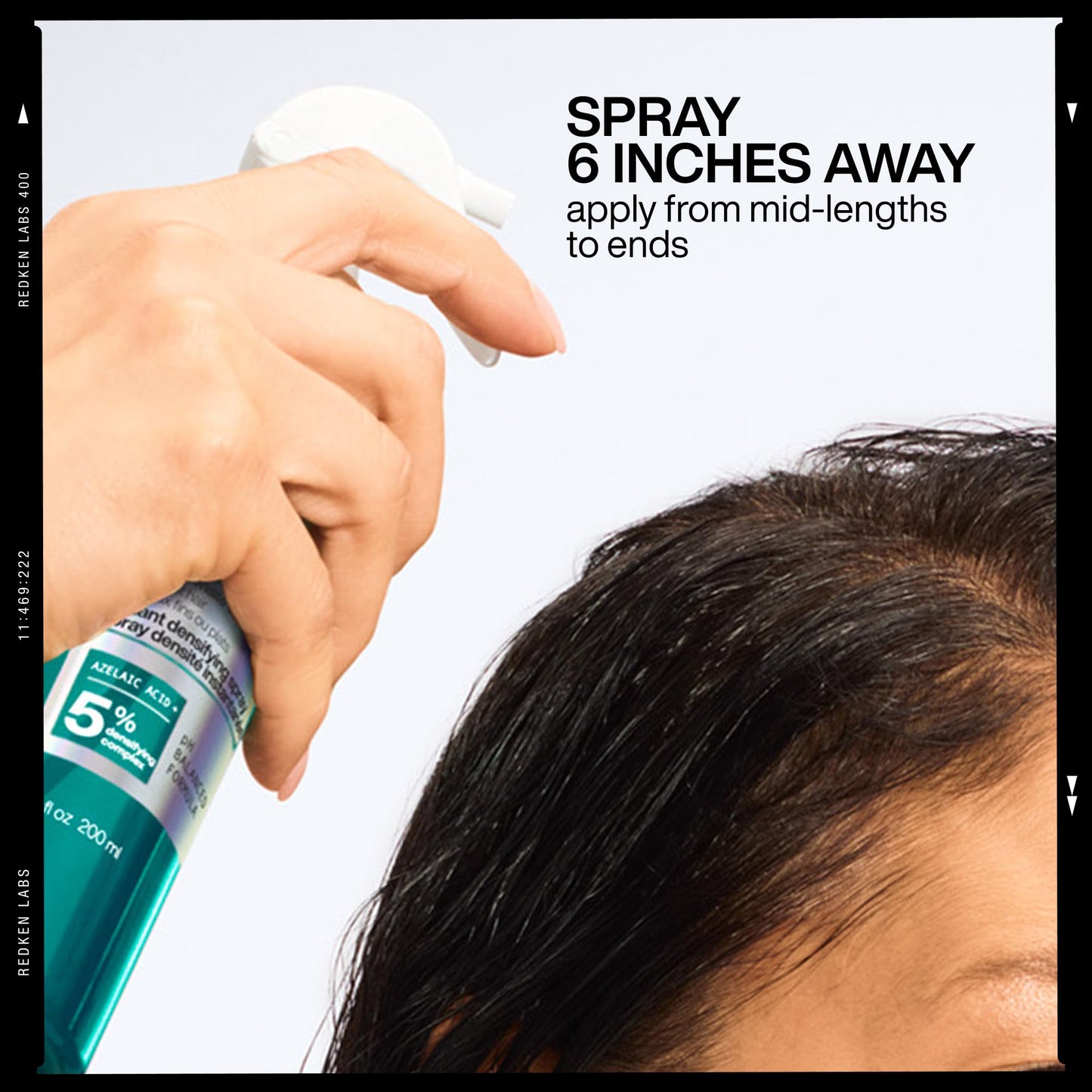 Redken Acidic Grow Full Instant Densifying Spray - Lightweight Root-Lift Hair Spray for Fuller, Thicker-Looking Hair, With Azelaic Acid, Heat Protection up to 450°F, 6.8.Fl Oz