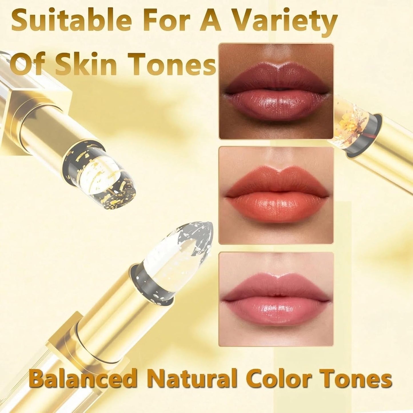 pH Adjusting Lipstick - Color-Changing Hydrating Formula for All Skin Tones | 1 Piece