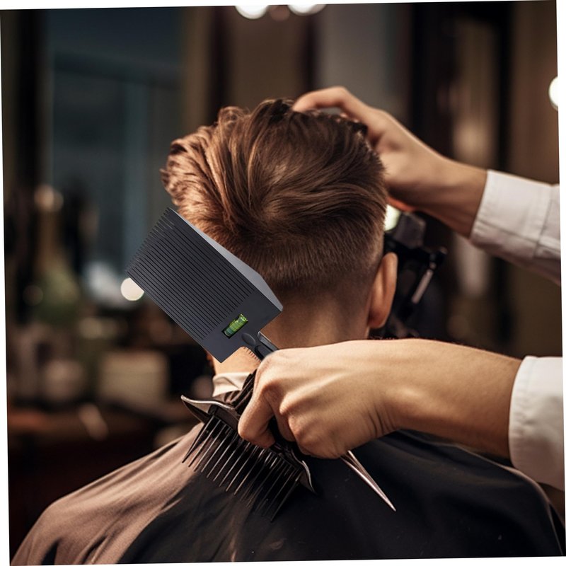 Fade Comb for Hair Cutting - Professional Barber Tool for Self-Cut & Fade Haircuts | Ergonomic Curved Design for Smooth Gradients & Precision Fading